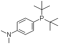 structure of CAS# 932710-63-9, [(4-Dimethylaminophenyl)]di(tert-butyl)phosphine;N,N-Dimethyl 4-(di(tert-butyl)phosphino)aniline; [4-(Dimethylamino)phenyl]bis(tert-butyl)phosphine