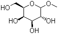 structure of CAS# 93302-26-2, Methyl D-galactoside;Methyl D-galactopyranoside