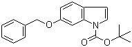 1-Boc-6-benzyloxyindole molecular structure (CAS 933474-39-6)