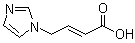 4-(1H-Imidazol-1-yl)-2-butenoic acid molecular structure (CAS 933690-82-5)