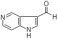 结构式 CAS# 933717-10-3, 1H-吡咯并[3,2-c]吡啶-3-甲醛