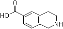 1,2,3,4-Tetrahydro-6-isoquinolinecarboxylic acid molecular structure (CAS 933752-32-0)