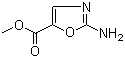 2-氨基恶唑-5-甲酸甲酯分子结构 (CAS 934236-40-5)