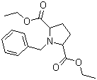 1-Benzylpyrrolidine-2,5-dicarboxylic acid diethyl ester molecular structure (CAS 93478-48-9)