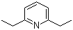 2,6-二乙基吡啶分子结构 (CAS 935-28-4)