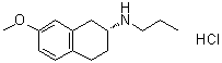 (R)-1,2,3,4-Tetrahydro-7-methoxy-N-propyl-2-naphthalenamine hydrochloride molecular structure (CAS 93503-08-3)