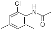 2'-Chloro-4',6'-dimethylacetanilide molecular structure (CAS 93506-80-0)
