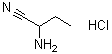 结构式 CAS# 93554-80-4, 2-氨基丁腈单盐酸盐
