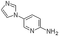 5-(1H-咪唑-1-基)-2-氨基吡啶分子结构 (CAS 935547-73-2)