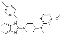 Mizolastine Impurity 9 molecular structure (CAS 935860-12-1)