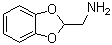 structure of CAS# 936-78-7, 1,3-Benzodioxole-2-methanamine;[(Benzodioxol-2-yl)methyl]amine
