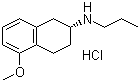 (R)-1,2,3,4-四氢-5-甲氧基-N-丙基-2-萘胺盐酸盐分子结构 (CAS 93601-85-5)