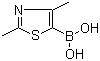 (2,4-Dimethylthiazol-5-yl)boronic acid molecular structure (CAS 936361-37-4)