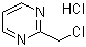 structure of CAS# 936643-80-0, 2-(Chloromethyl)pyrimidine hydrochloride