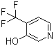 3-Hydroxy-4-(trifluoromethyl)pyridine molecular structure (CAS 936841-71-3)