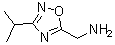 structure of CAS# 936940-67-9, 3-(1-Methylethyl)-1,2,4-oxadiazole-5-methanamine;[(3-Isopropyl-[1,2,4]oxadiazol-5-yl)methyl]amine