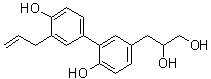Magnolignan C分子结构 (CAS 93697-42-8)
