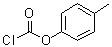 结构式 CAS# 937-62-2, 对甲苯基氯甲酸酯