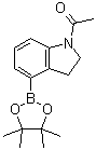1-Acetylindoline-4-boronic acid pinacol ester molecular structure (CAS 937591-97-4)