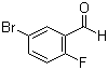 5-Bromo-2-fluorobenzaldehyde molecular structure (CAS 93777-26-5)