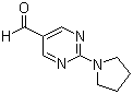 2-(Pyrrolidin-1-yl)pyrimidine-5-carboxaldehyde molecular structure (CAS 937796-10-6)