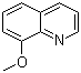 结构式 CAS# 938-33-0, 8-甲氧基喹啉