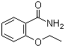 结构式 CAS# 938-73-8, 2-乙氧基苯甲酰胺; 邻乙氧基苯甲酰胺; 乙柳酰胺