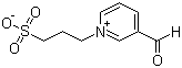 3-Formyl-1-(3-sulphonatopropyl)pyridinium molecular structure (CAS 93803-27-1)