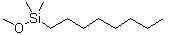 Dimethyloctylmethoxysilane molecular structure (CAS 93804-29-6)