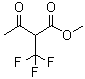 3-氧代-2-(三氟甲基)丁酸甲酯分子结构 (CAS 93885-06-4)