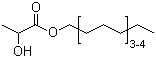 C12-15 Alkyl lactate molecular structure (CAS 93925-36-1)