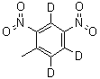 6-Methyl-3,5-dinitrobenzene-1,2,4-d<sub>3</sub> molecular structure (CAS 93951-68-9)