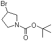 structure of CAS# 939793-16-5, 1-Boc-3-bromopyrrolidine;N-Boc-3-bromopyrrolidine