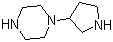 1-(3-Pyrrolidinyl)piperazine molecular structure (CAS 939793-68-7)