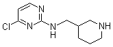4-Chloro-N-(3-piperidinylmethyl)-2-pyrimidinamine molecular structure (CAS 939986-01-3)