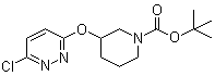3-[(6-Chloro-3-pyridazinyl)oxy]-1-piperidinecarboxylic acid tert-butyl ester molecular structure (CAS 939986-59-1)