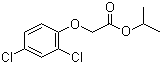 2,4-二氯苯氧乙酸异丙酯分子结构 (CAS 94-11-1)