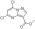 Methyl 5,7-dichloropyrazolo[1,5-a]pyrimidine-3-carboxylate molecular structure (CAS 940284-55-9)