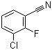3-氯-2-氟苯腈分子结构 (CAS 94087-40-8)
