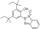 2-(2H-苯并三氮唑-2-基)-4,6-双(叔戊基)苯酚 N-氧化物分子结构 (CAS 94109-79-2)