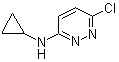 结构式 CAS# 941294-45-7, 6-氯-N-环丙基-3-哒嗪胺
