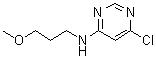 6-Chloro-N-(3-methoxypropyl)-4-pyrimidinamine molecular structure (CAS 941294-46-8)