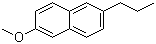 2-Propyl-6-methoxynaphthalene molecular structure (CAS 94134-18-6)