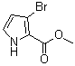 3-Bromo-1H-pyrrole-2-carboxylic acid methyl ester molecular structure (CAS 941714-57-4)
