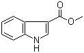Methyl indole-3-carboxylate molecular structure (CAS 942-24-5)