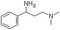 N',N'-二甲基-1-苯基丙烷-1,3-二胺分子结构 (CAS 942-86-9)