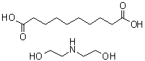 Decanedioic acid, compd. with 2,2'-iminobis[ethanol] (1:1) molecular structure (CAS 94200-21-2)