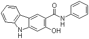 2-Hydroxycarbazole-3-carboxanilide molecular structure (CAS 94212-15-4)