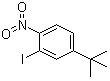 4-(1,1-二甲基乙基)-2-碘-1-硝基苯分子结构 (CAS 942204-75-3)