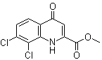 7,8-Dichloro-1,4-dihydro-4-oxo-2-quinolinecarboxylic acid methyl ester molecular structure (CAS 942227-28-3)